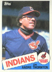 1985 Topps Baseball Cards      475     Andre Thornton